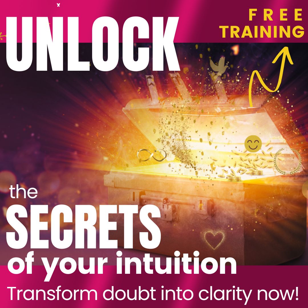 Intuitive Mind Facebook ad: (FREE TRAINING) CALM, CLEAR & SPIRIT LED
