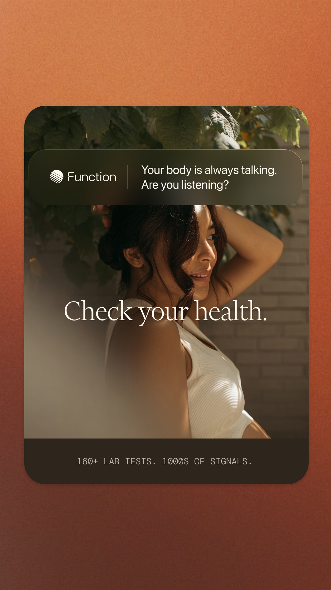 Function Health Facebook ad