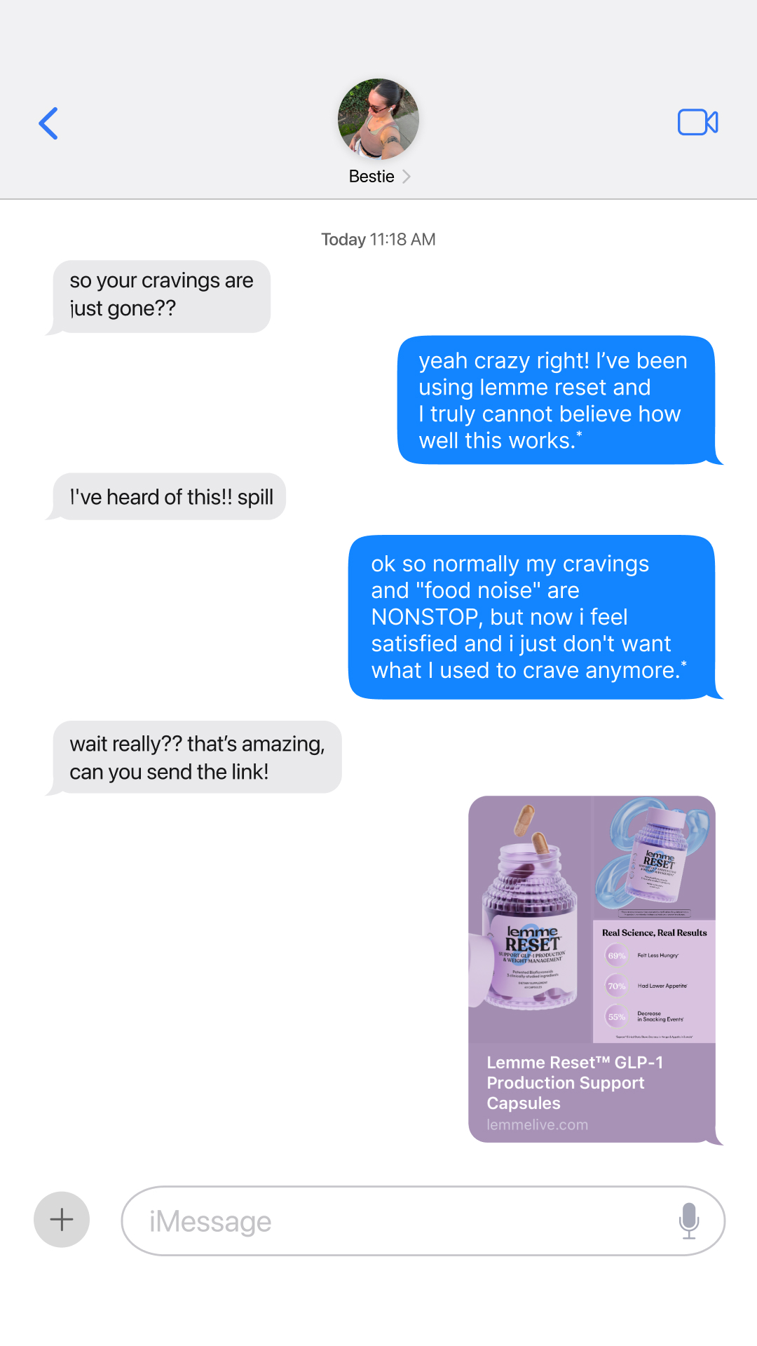Lemme Facebook ad