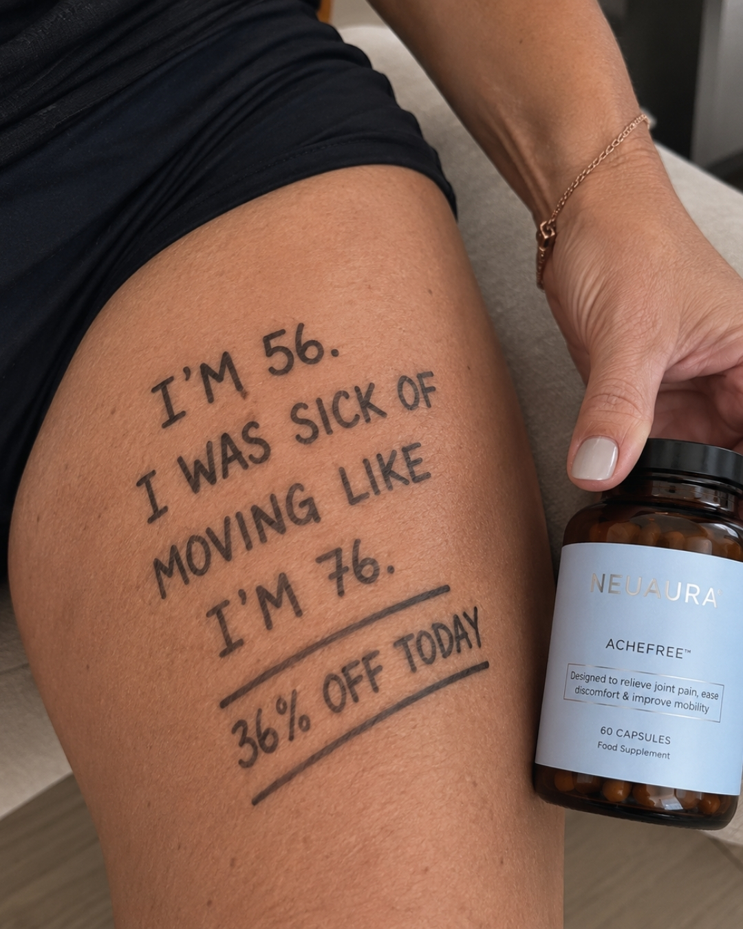 Neuaura Facebook ad: End Joint Pain Fast!