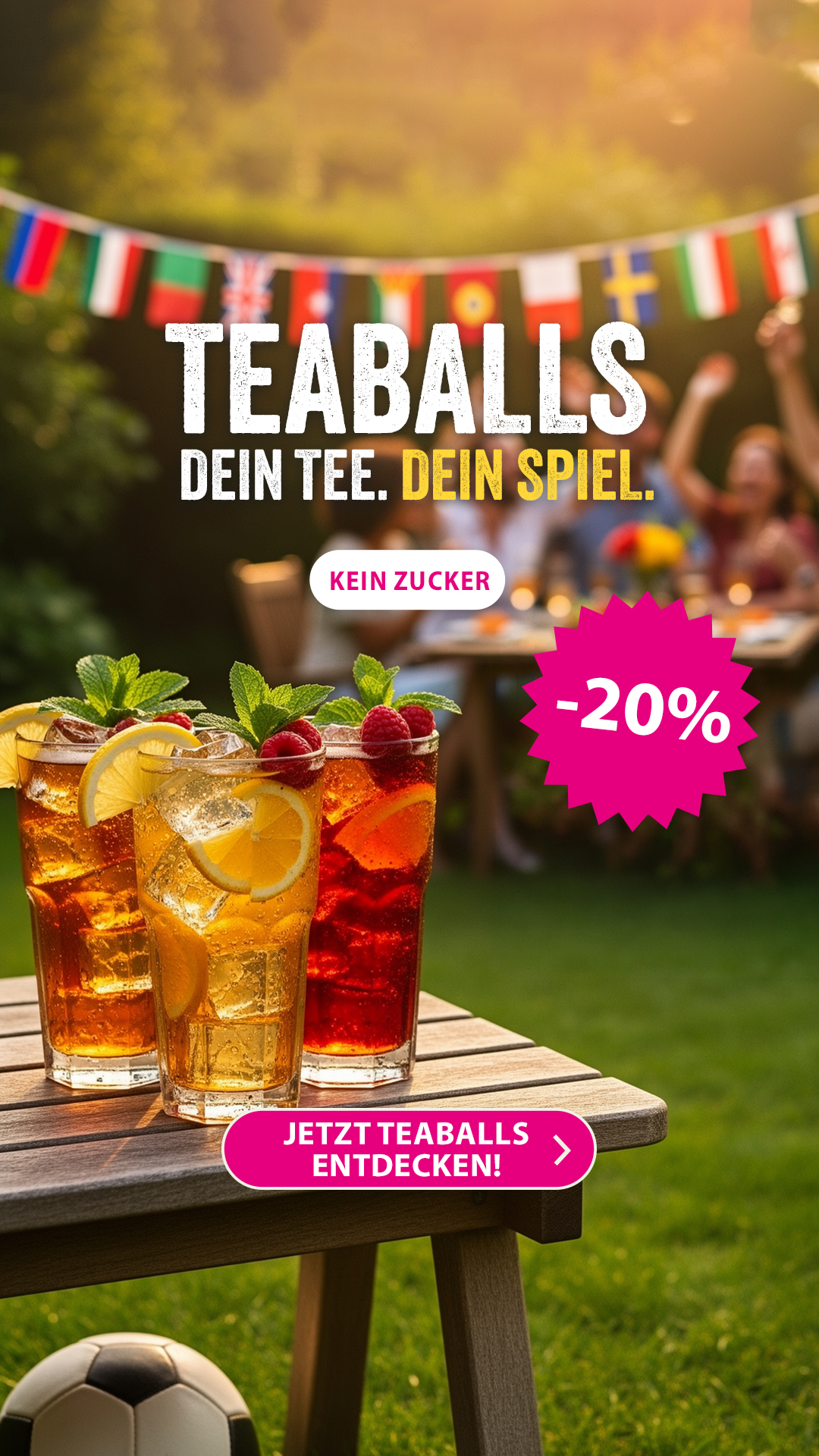 Teaballs Facebook ad