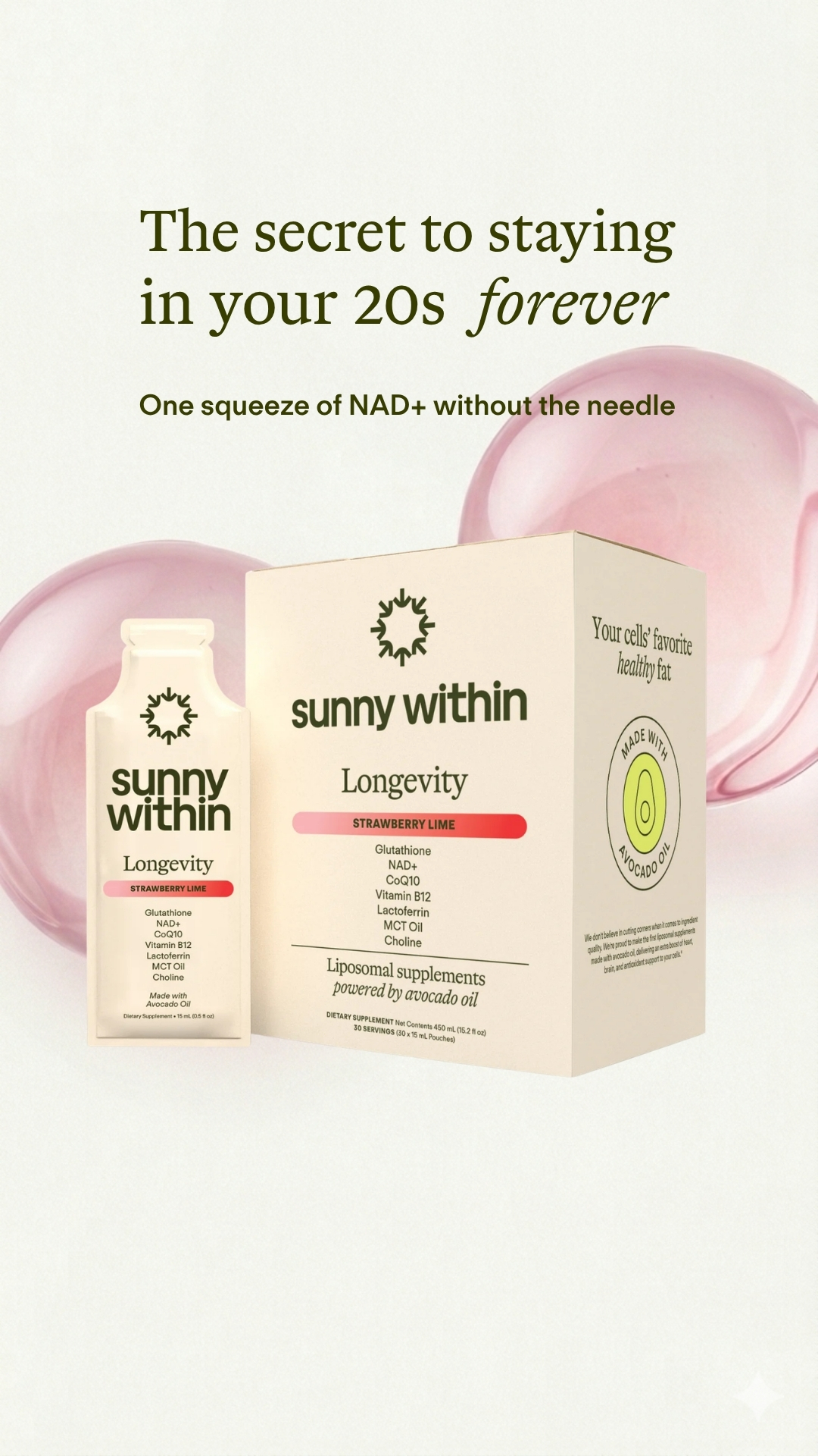 Sunny Within Facebook ad
