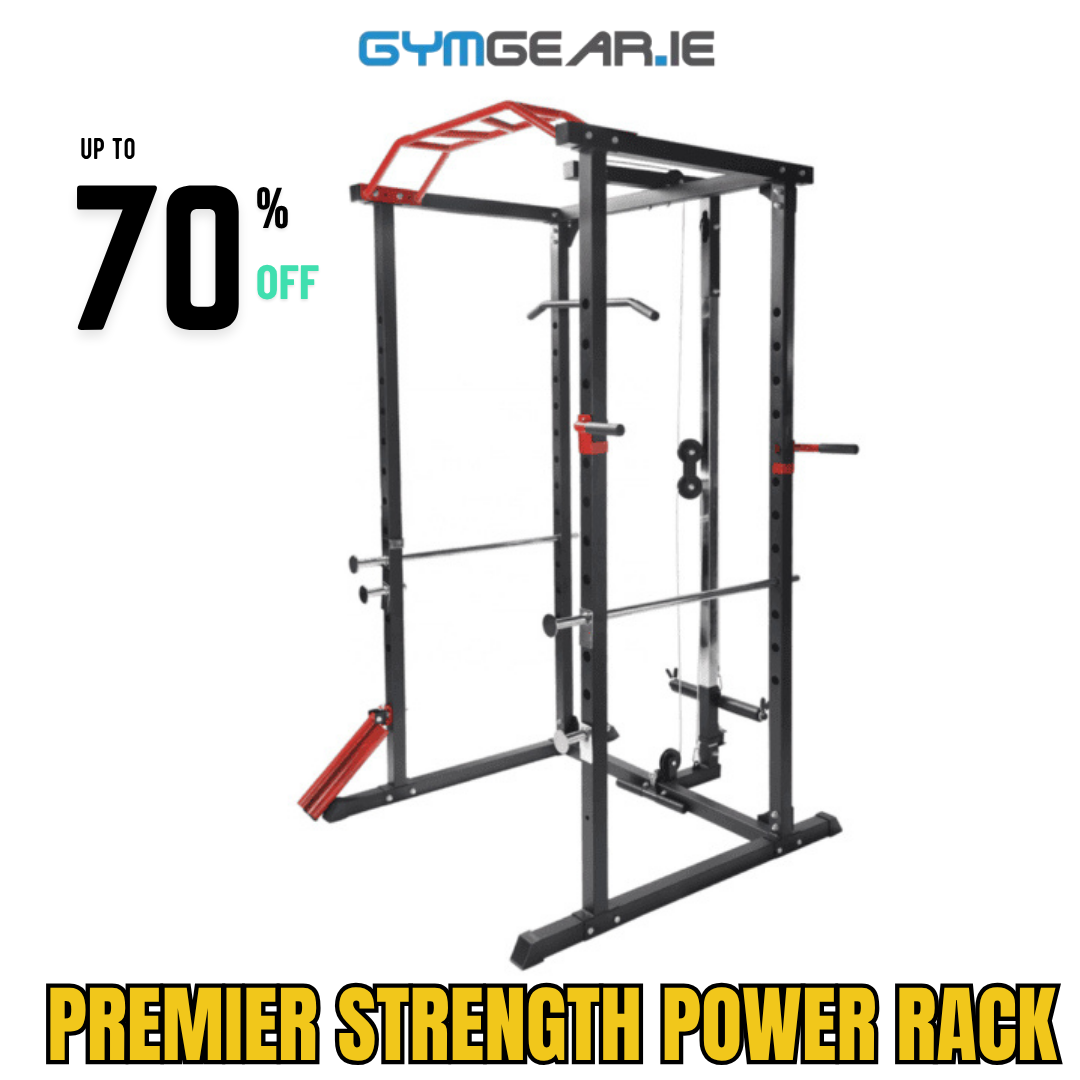 gymgear.ie Facebook ad: April Into Strength, UP TO 70% OFF