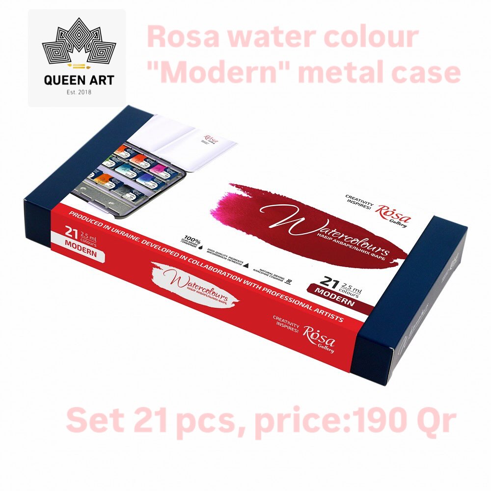 queen_art_qa Facebook ad: Rosa water colour Modern