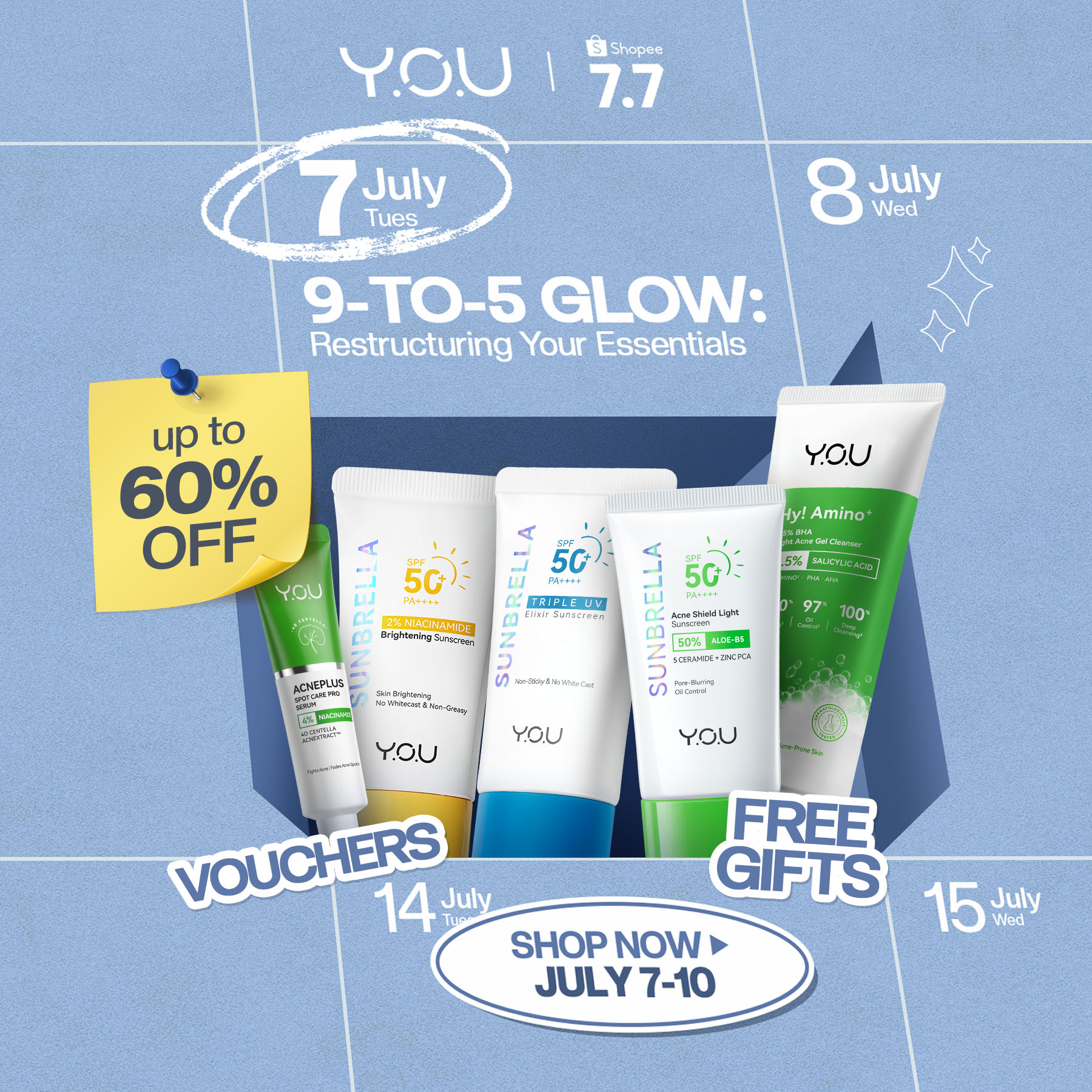 Y.O.U Beauty Facebook ad