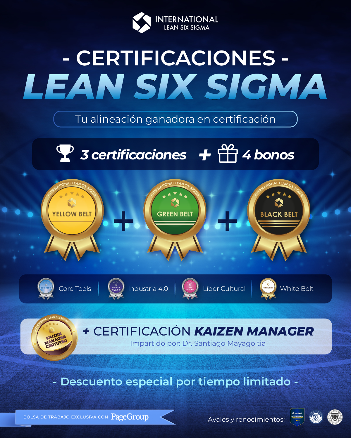 International Lean Six Sigma Facebook ad