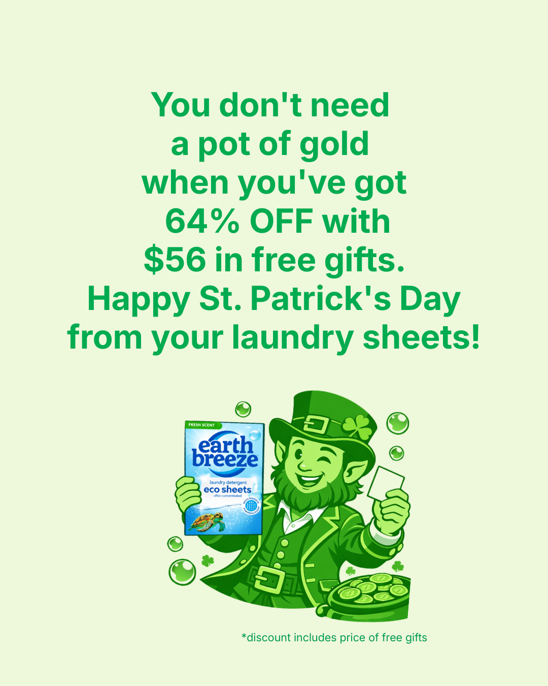 Earth Breeze Facebook ad