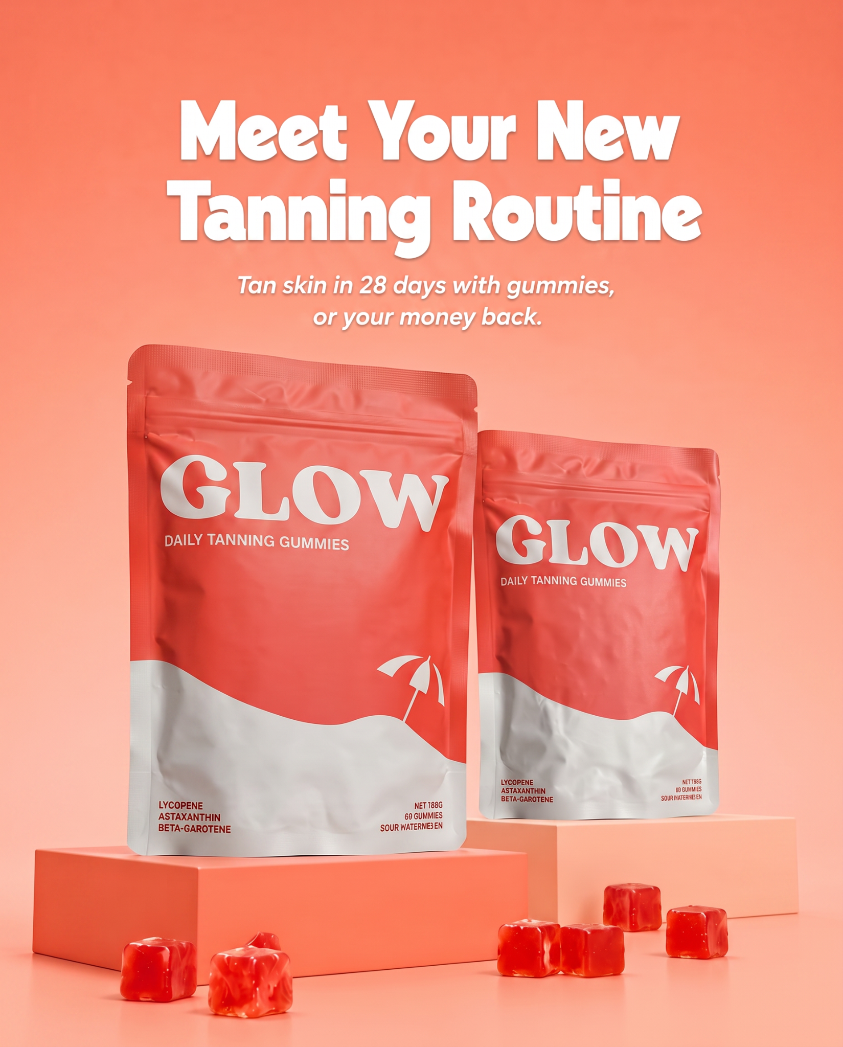 Glow Gummies Facebook ad