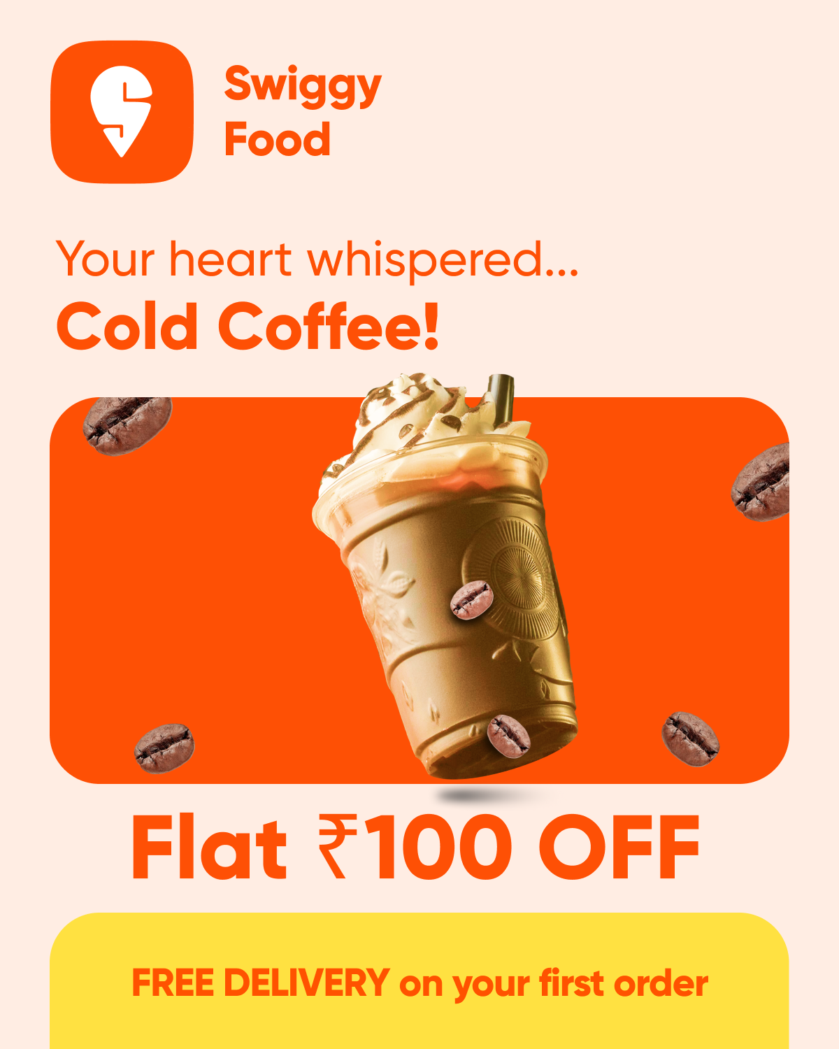 Swiggy Facebook ad