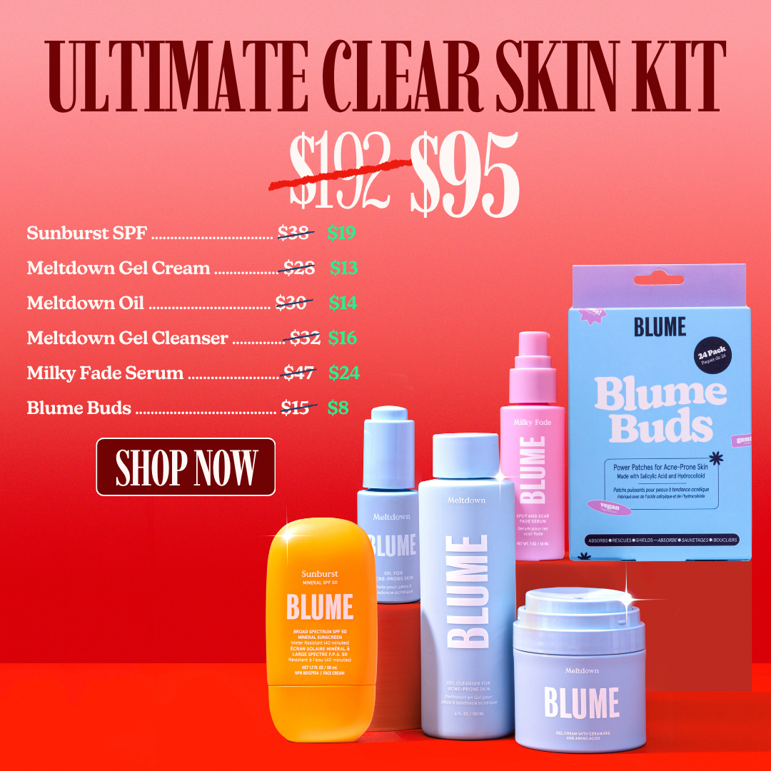 Meet Blume Facebook ad