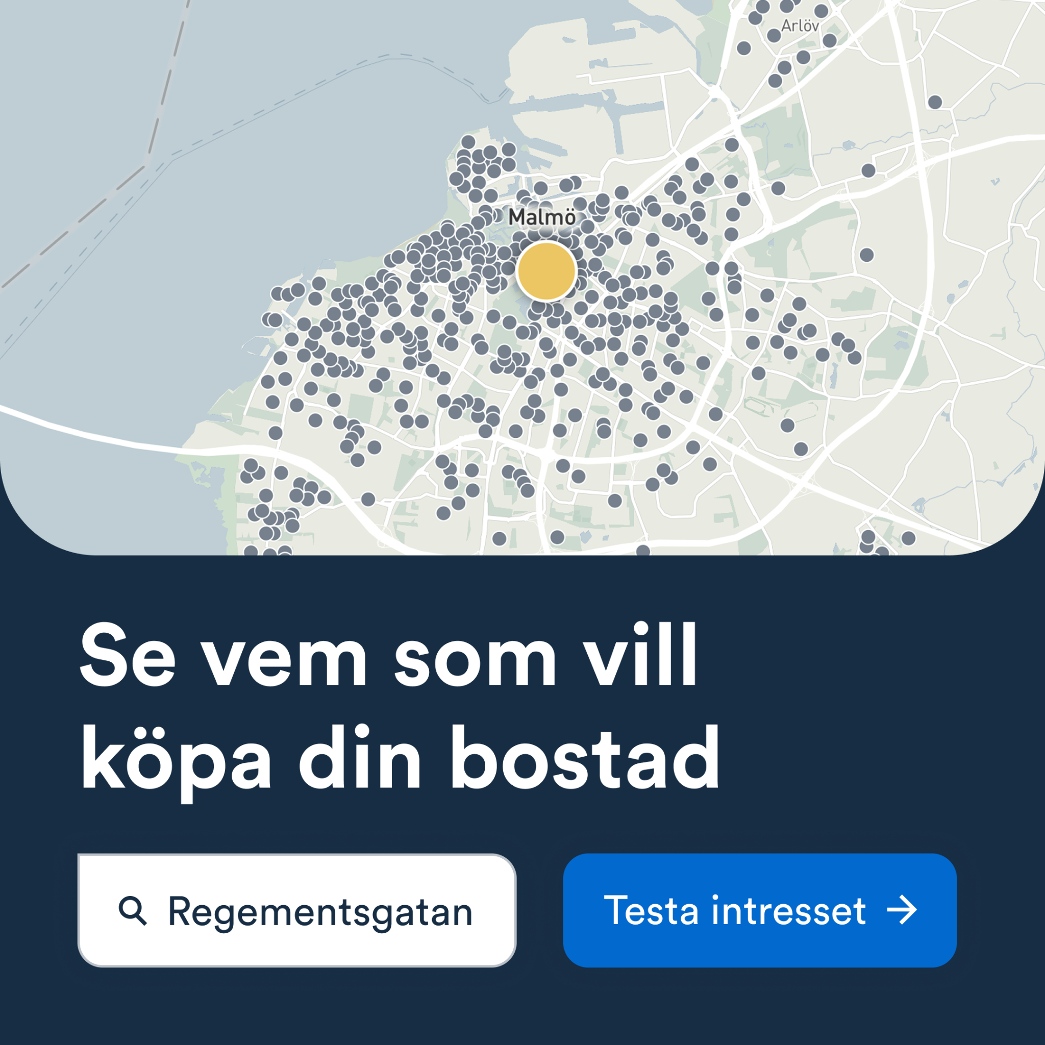 Norban Facebook ad: Se vem som vill köpa din bostad