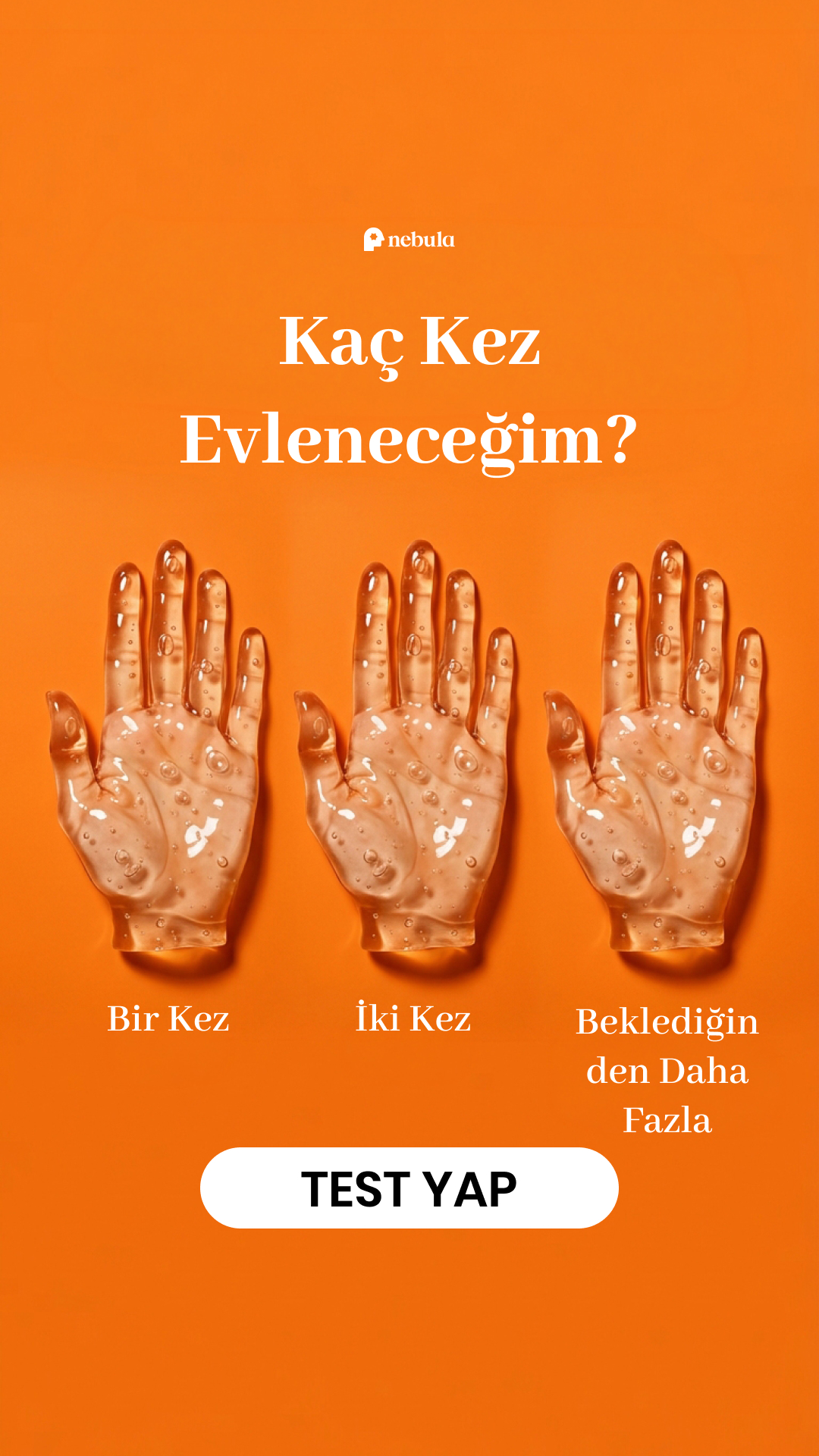 Nebula: Palm Reading Facebook ad