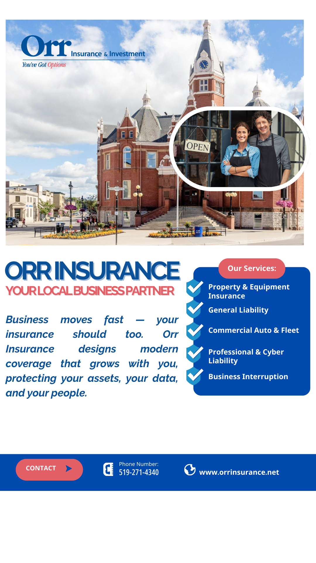 Orr Insurance & Investment Facebook ad