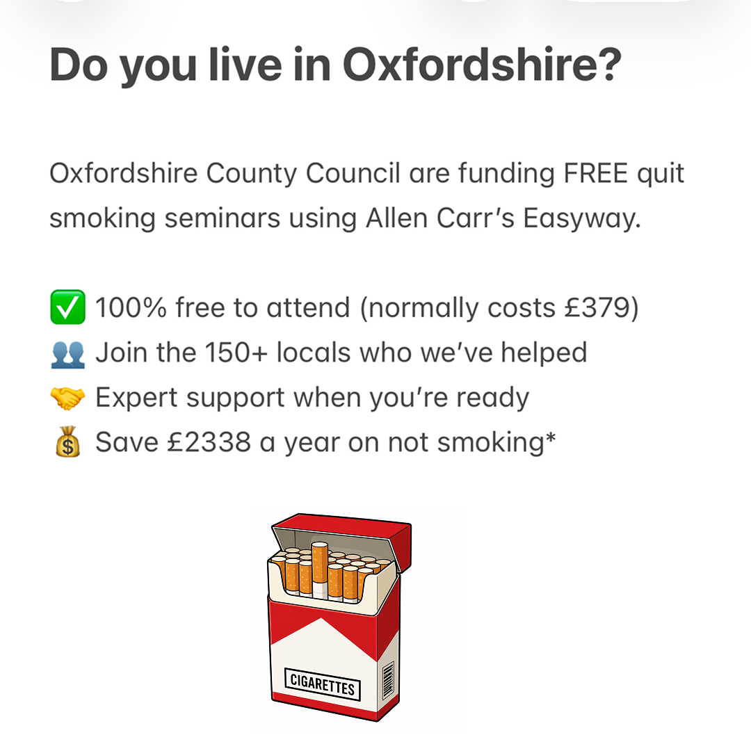 Allen Carr Facebook ad