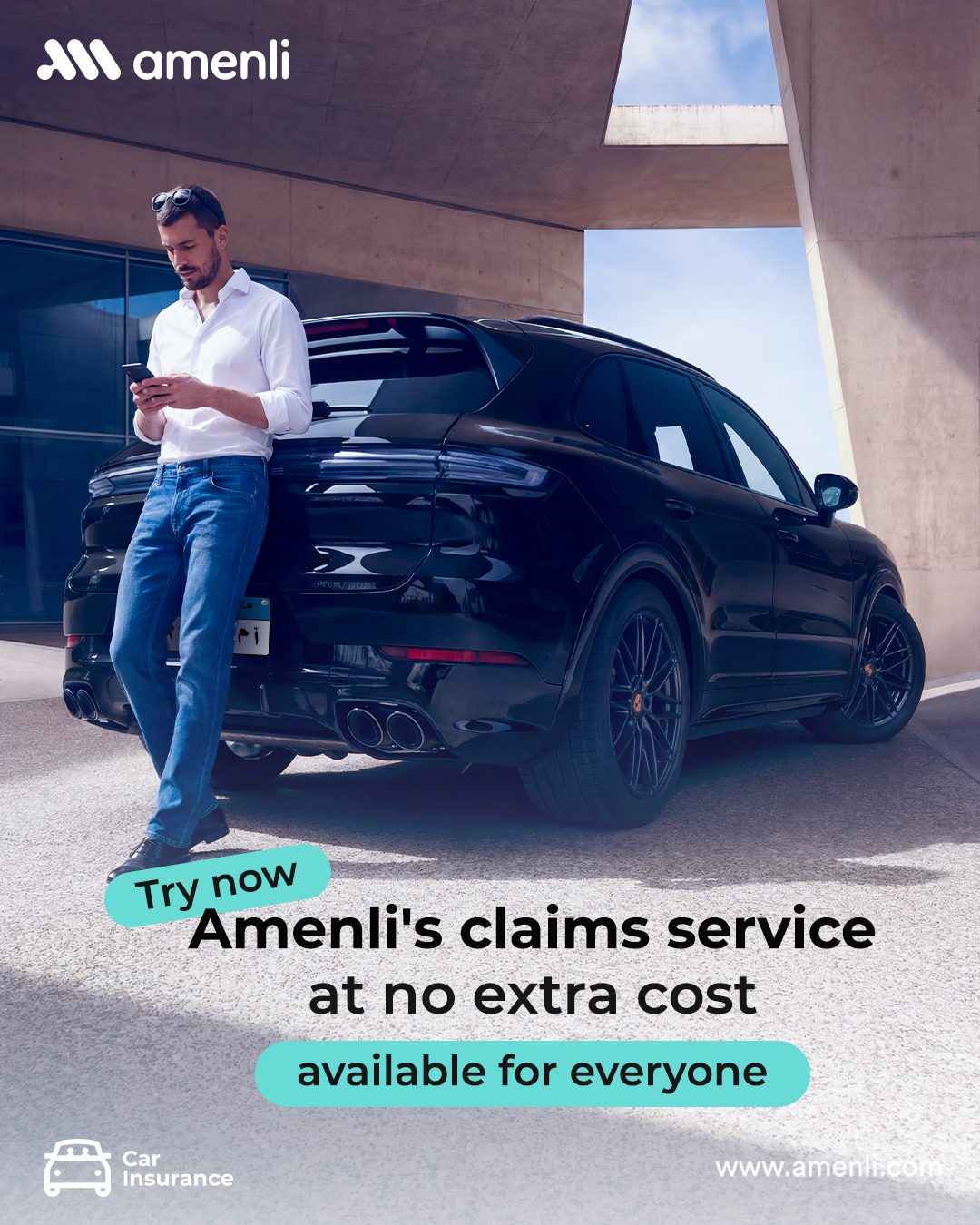 Amenli - أمنلي Facebook ad: Get your dedicated account manager without any extra costs