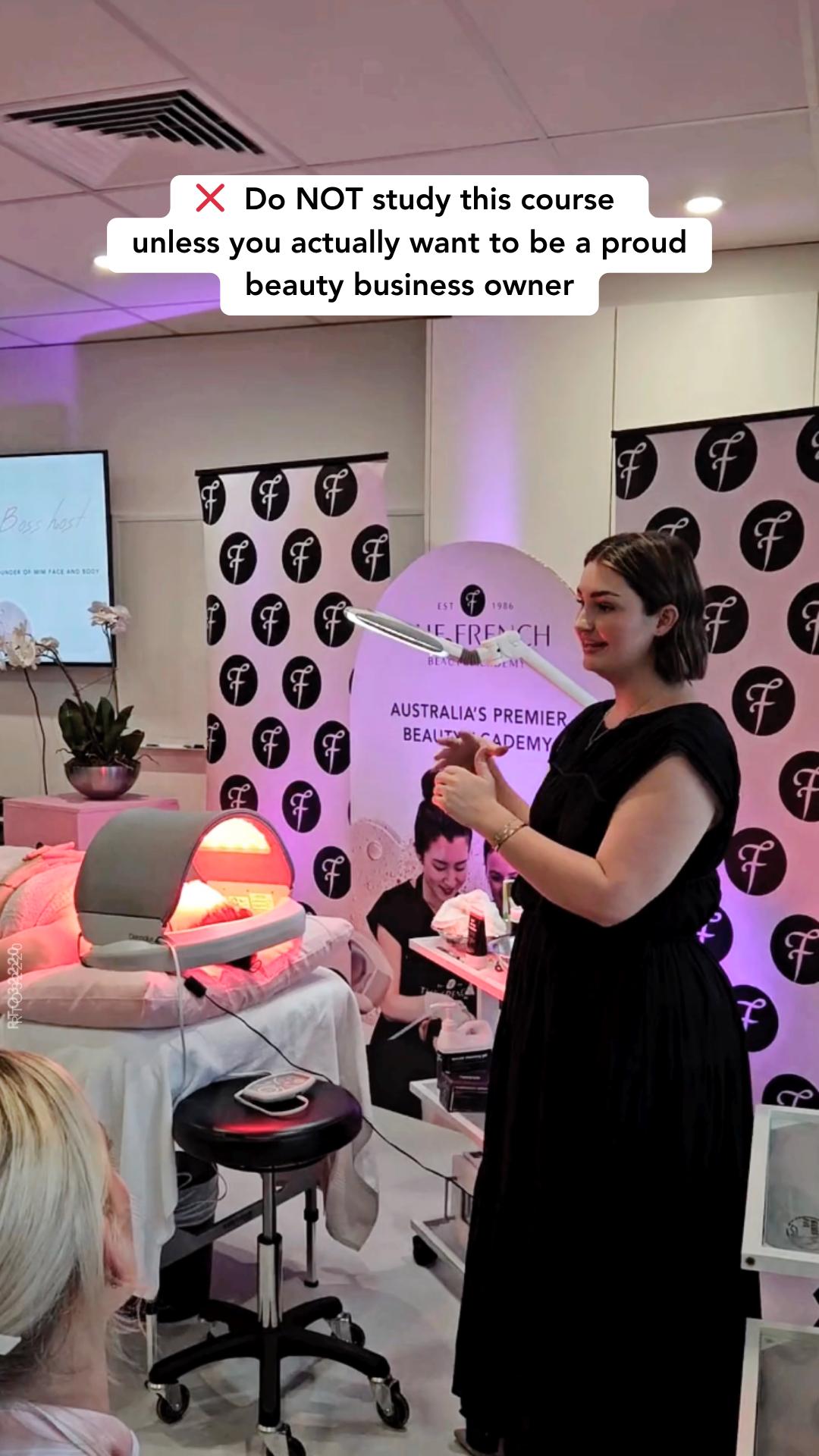 The French Beauty Academy - RTO 32220 Facebook ad
