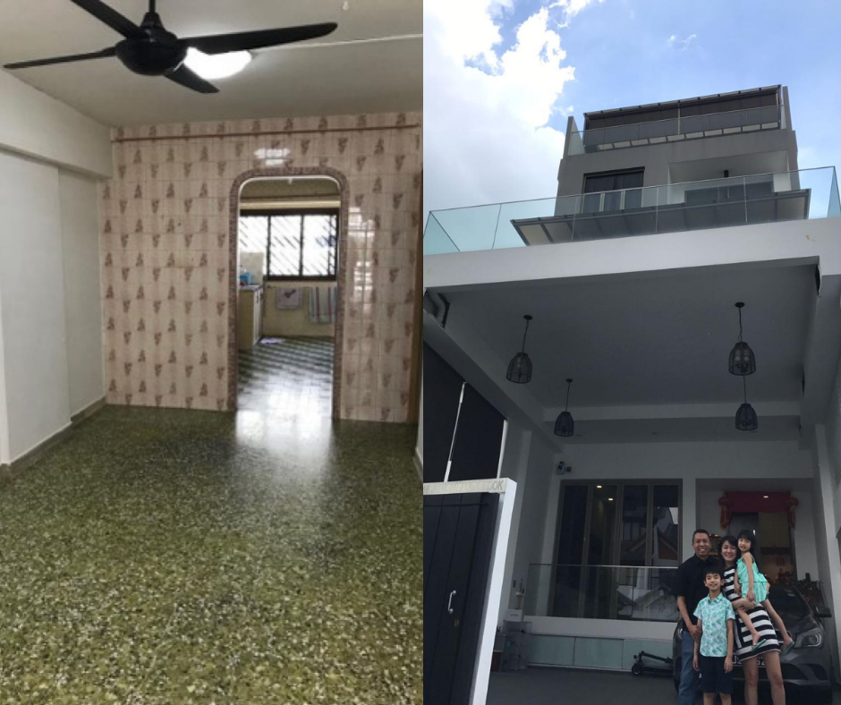 Online Guru Trader Facebook ad: From 3-Bedroom Apartment To 3-Storey House