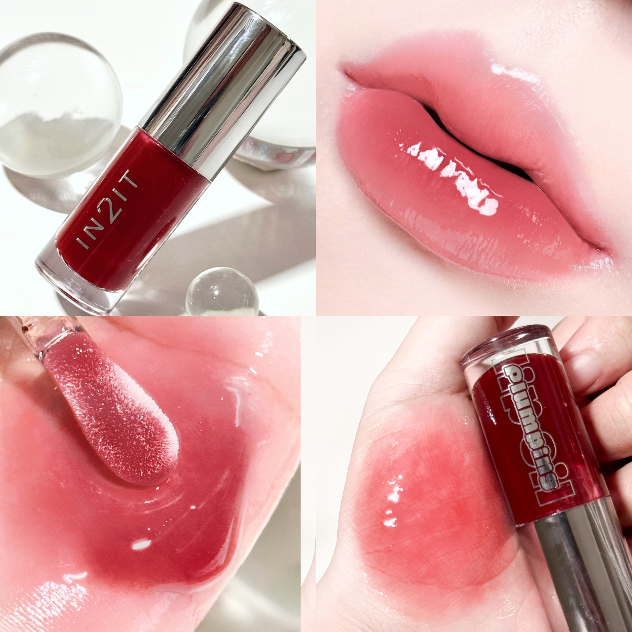 IN2IT (Thailand) Facebook ad: ลิปถังหูลู่ที่จริงใจ IN2IT Plumping Lip Oil เบอร์ LO03 สี…