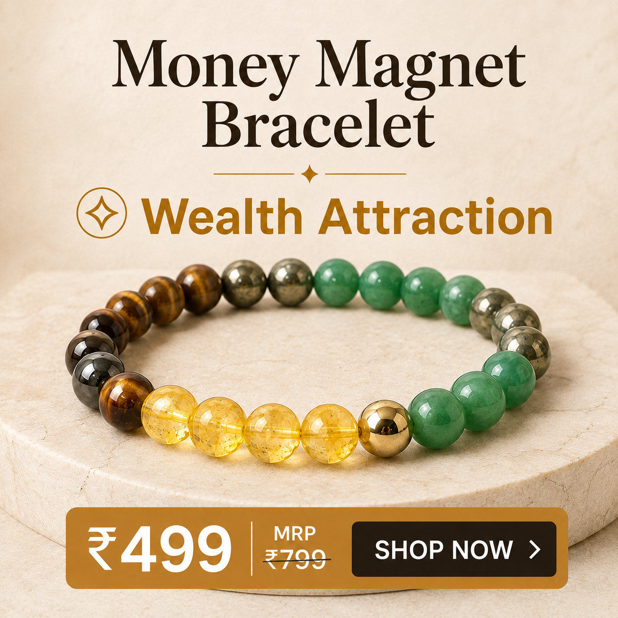 Evashu Crystals Facebook ad