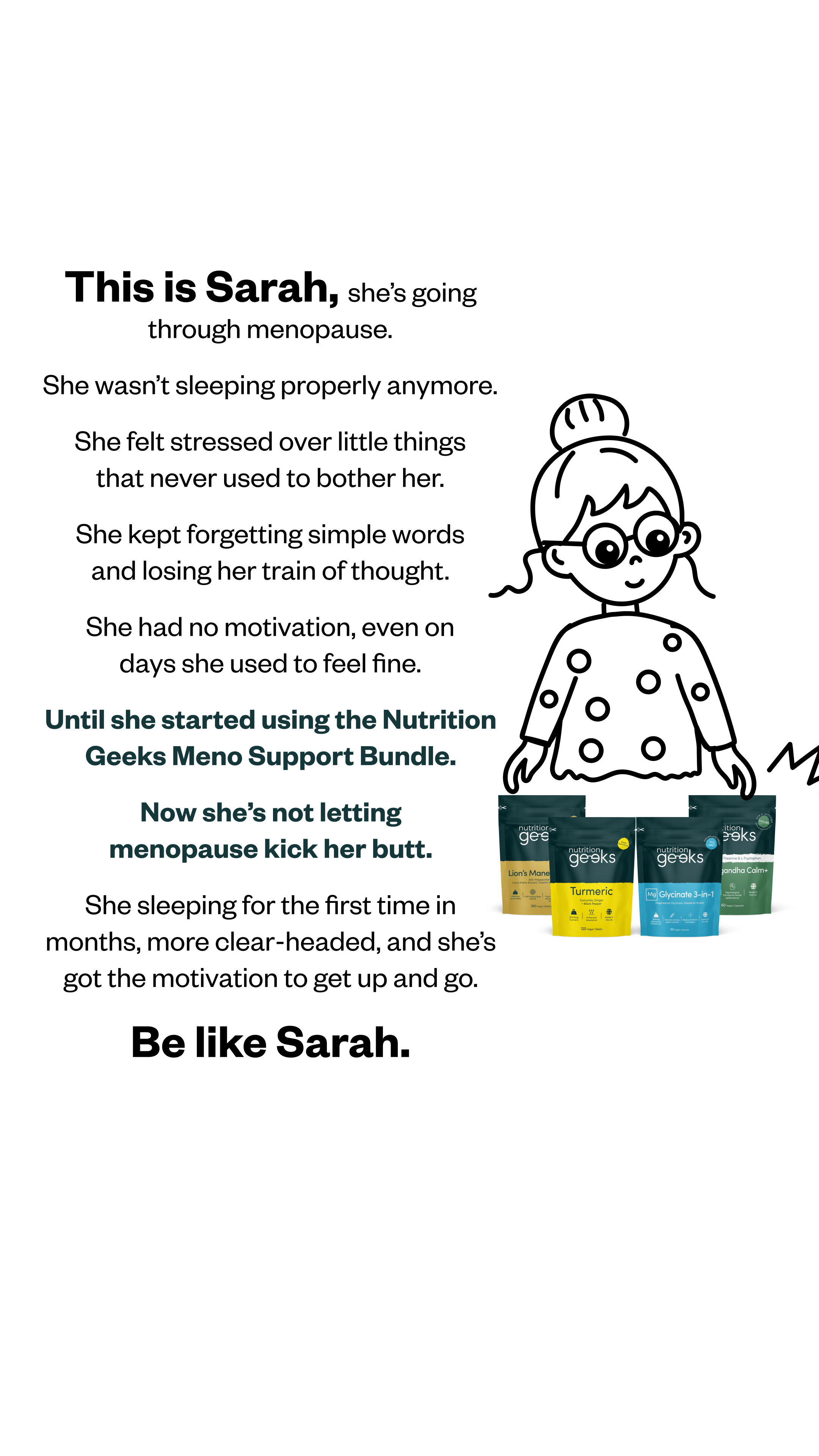 Nutrition Geeks Facebook ad