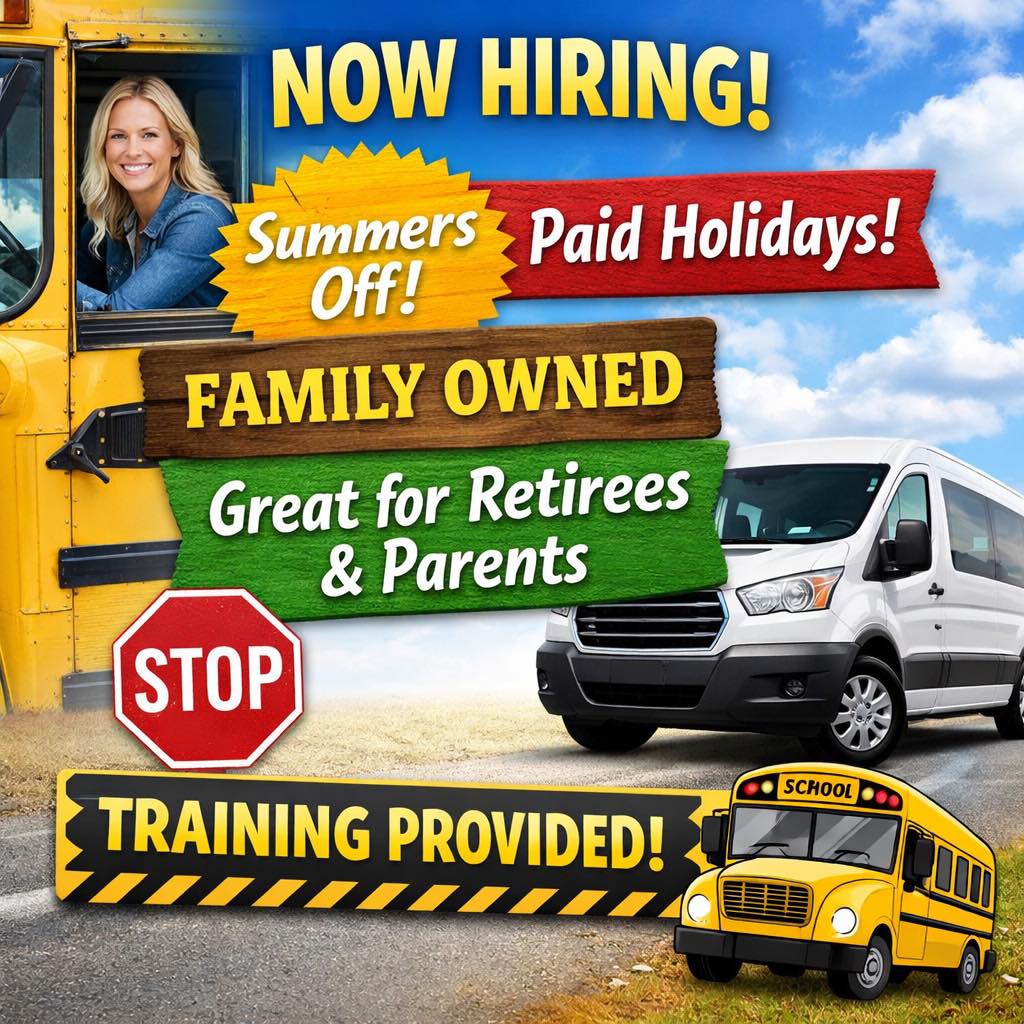 Cardinal Bus Line, Inc. Facebook ad: Join a family-owned and operated transportation company…