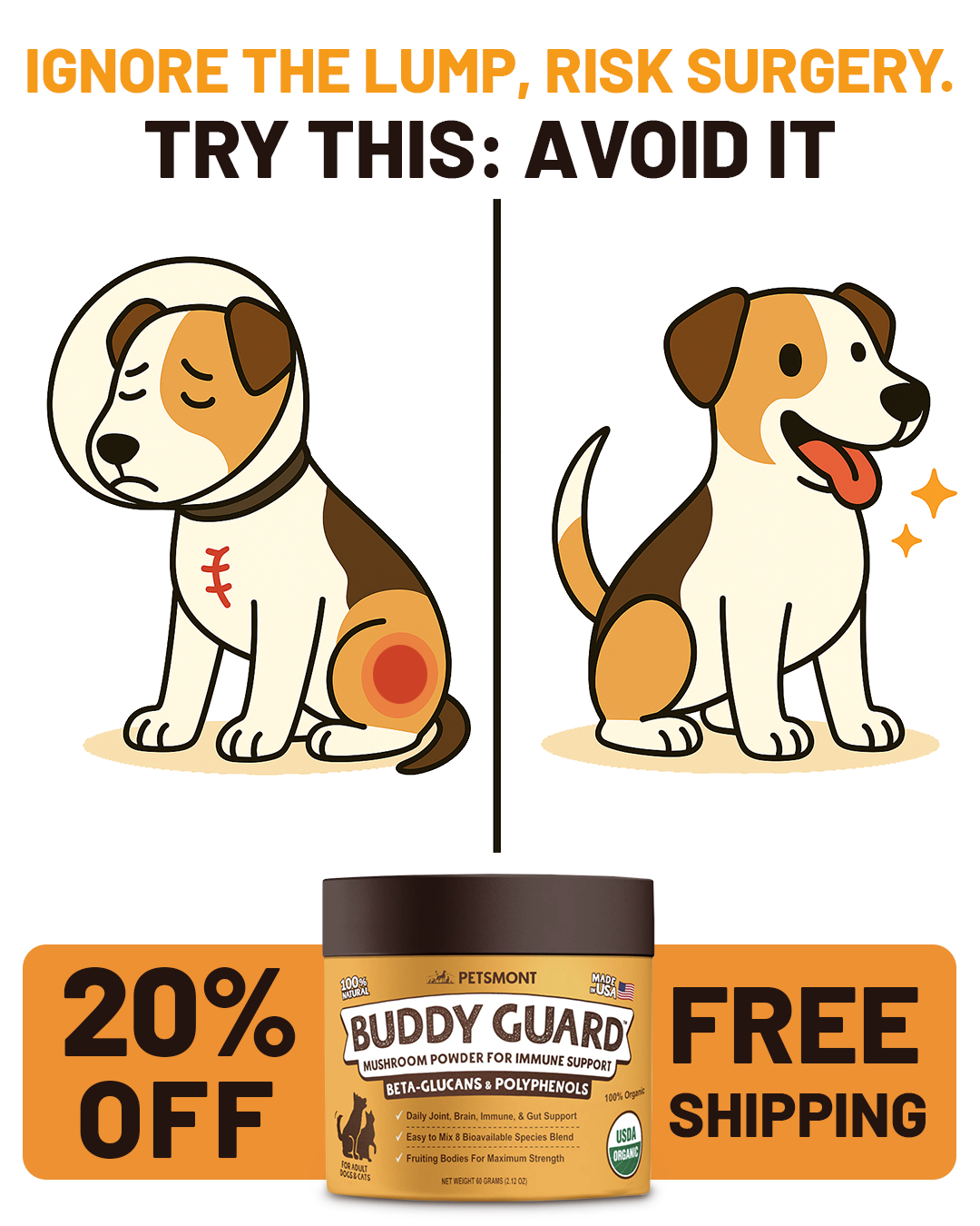 Petsmont Facebook ad