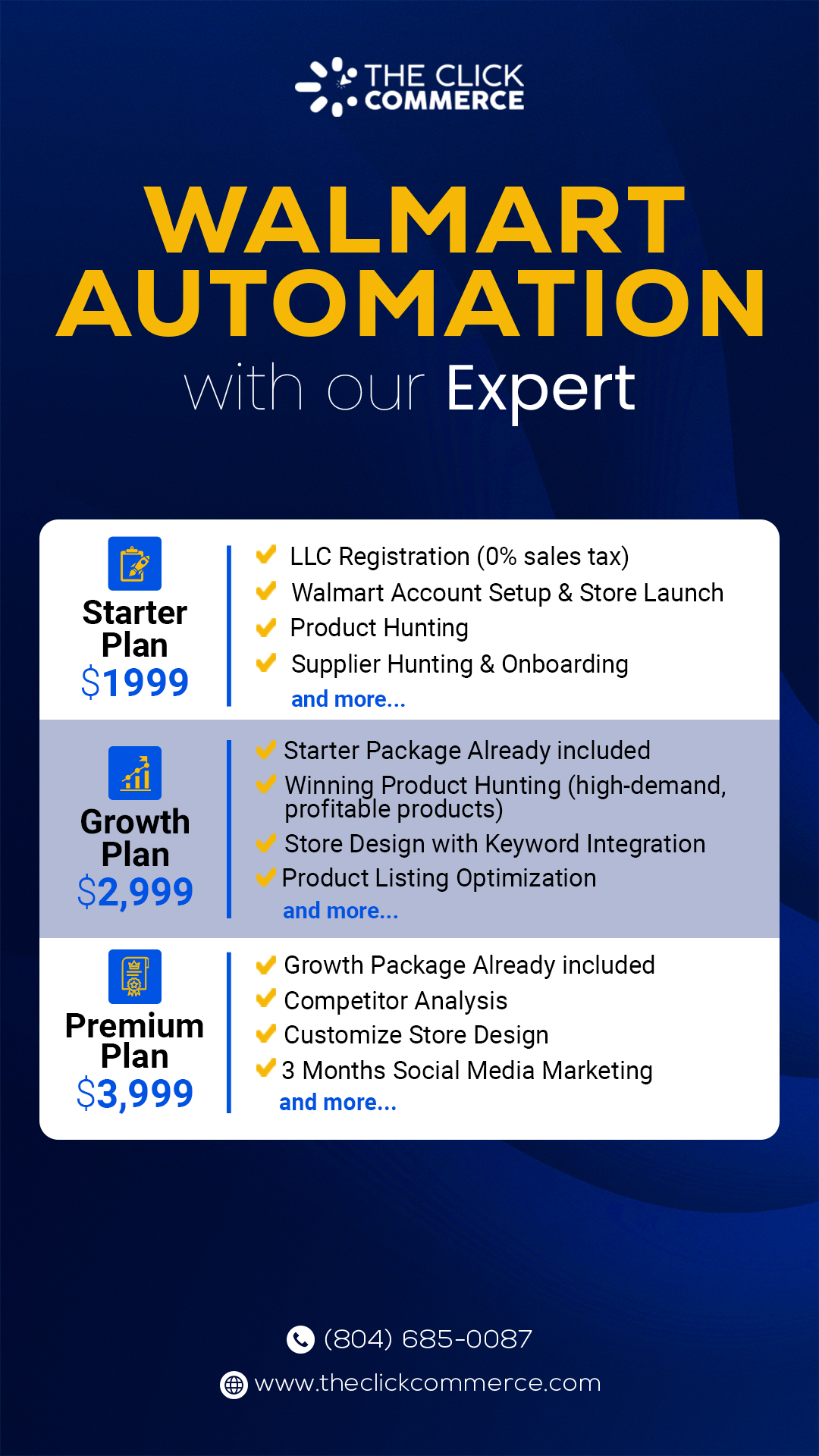 The Click Commerce Facebook ad