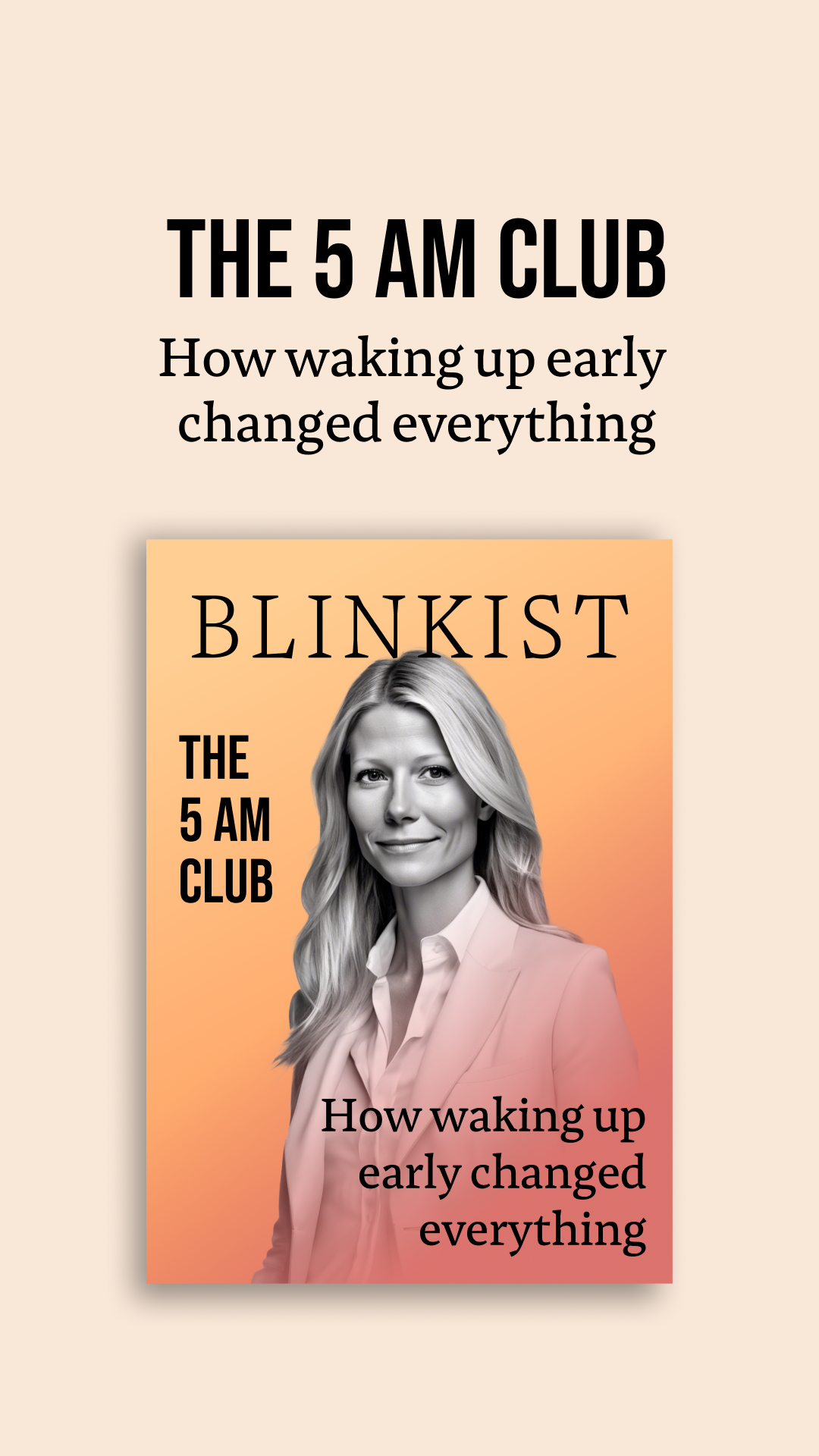 Blinkist Facebook ad