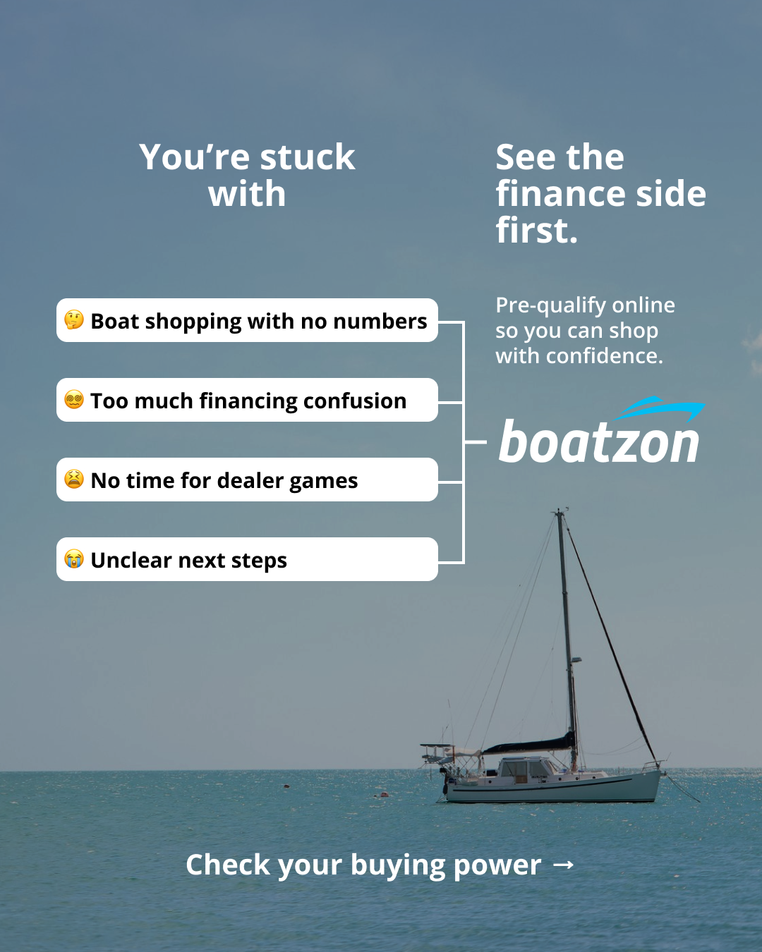Boatzon Facebook ad