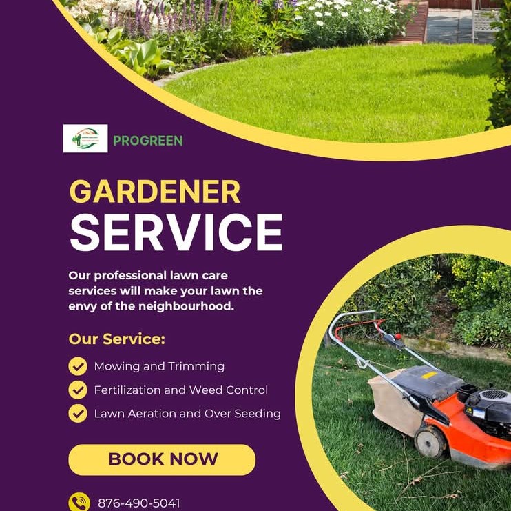 ProGreen Landscaping Services Facebook ad: Chat in Messenger
