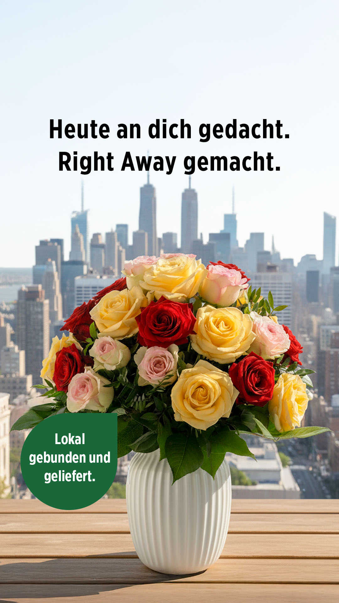 Fleurop.de Facebook ad