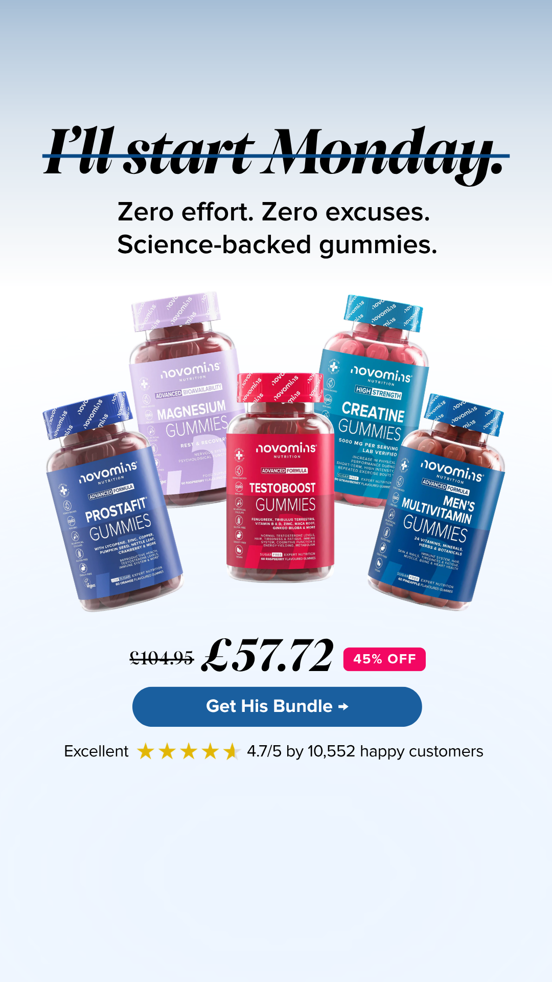 Novomins Nutrition Facebook ad