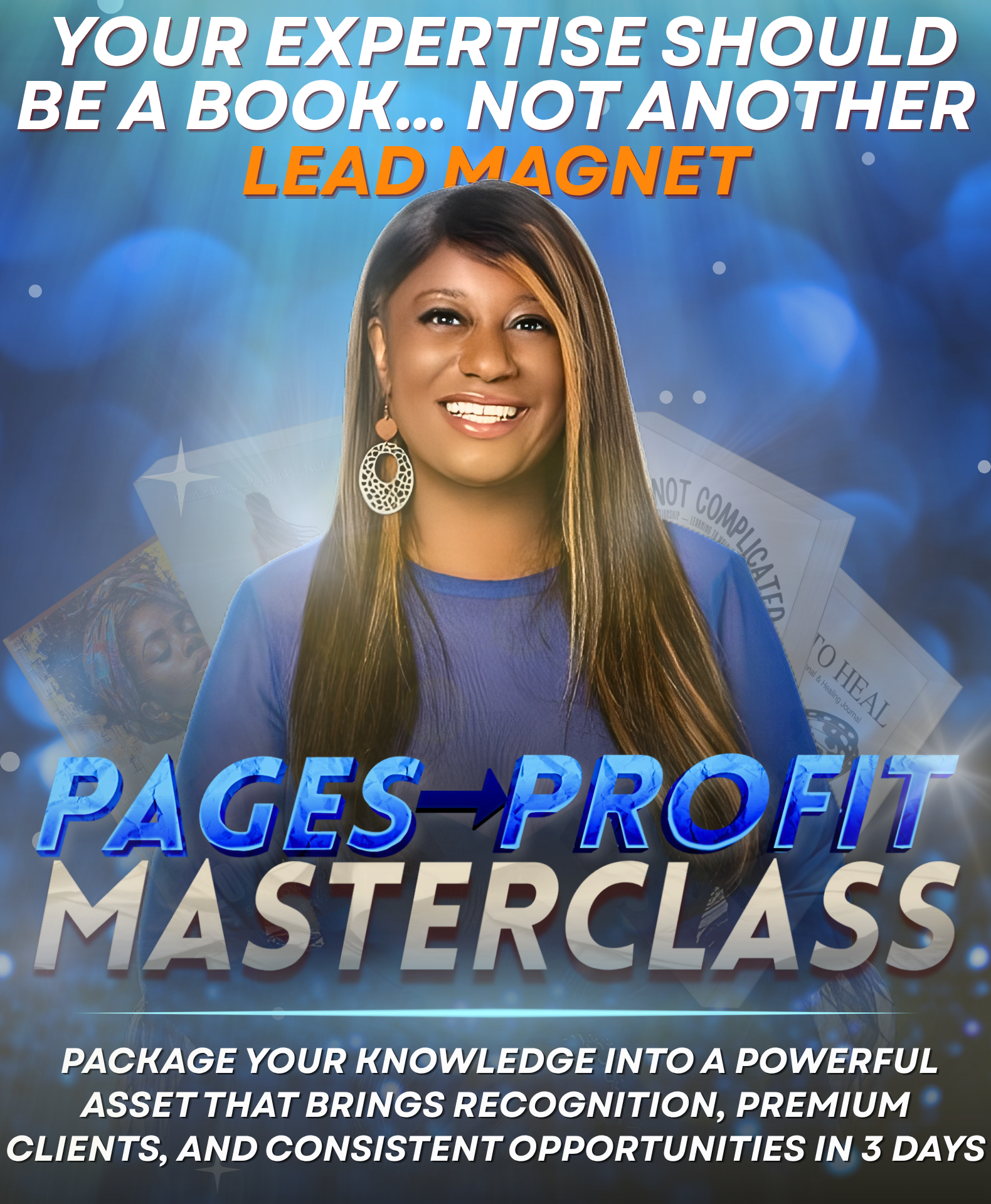 Blu Impressions Publishing LLC Facebook ad: Join the free masterclass and see how it works.