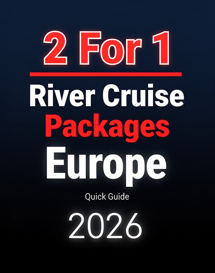 The Market Mindset Facebook ad: European river cruise two-for-one packages 2026