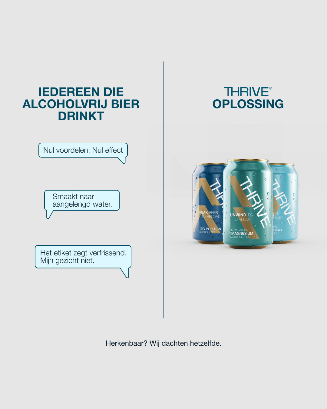 Thrive Beer Facebook ad