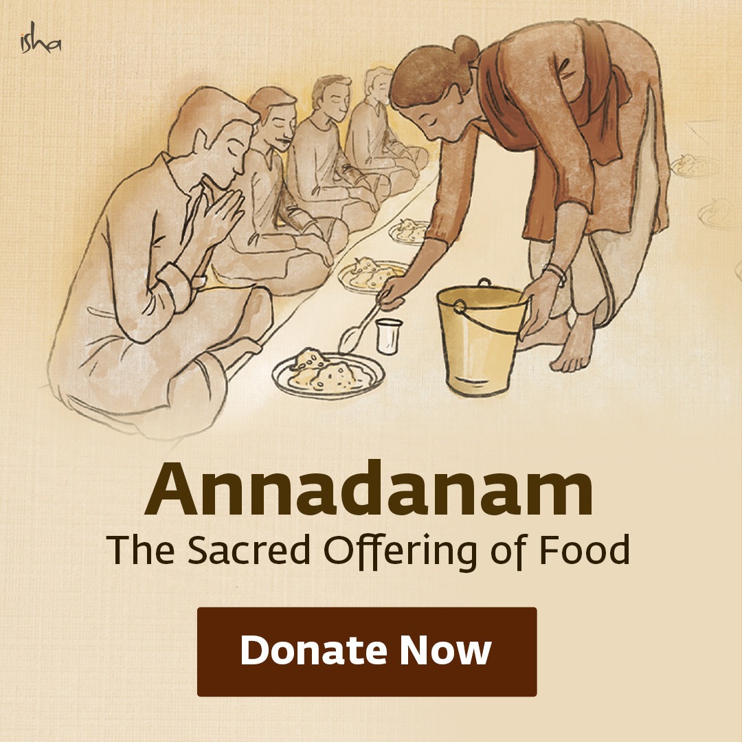 Isha Foundation Facebook ad