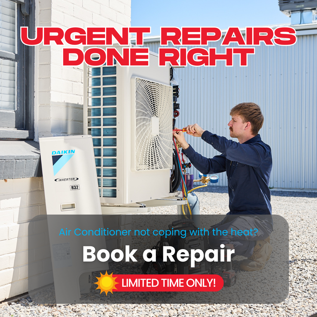 T&J Air Conditioning Facebook ad