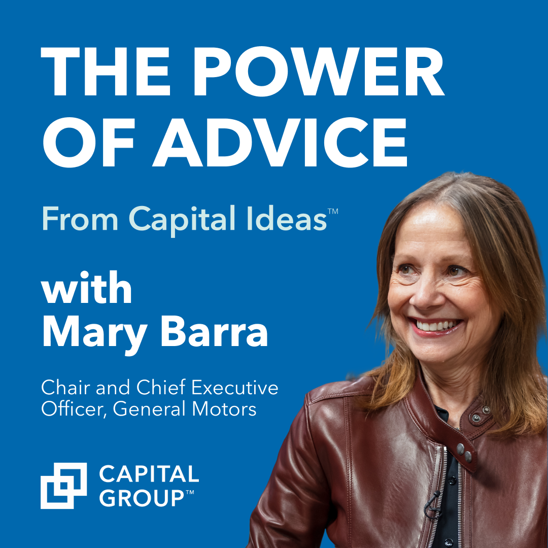 Capital Group Facebook ad: Mary Barra is redefining what's possible at General…