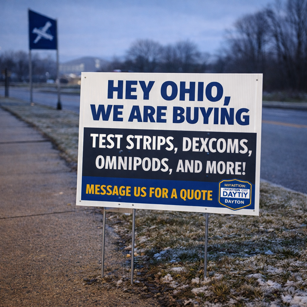 NEO Diabetic Buyer Facebook ad: Sell Your Diabetic Supplies Today!