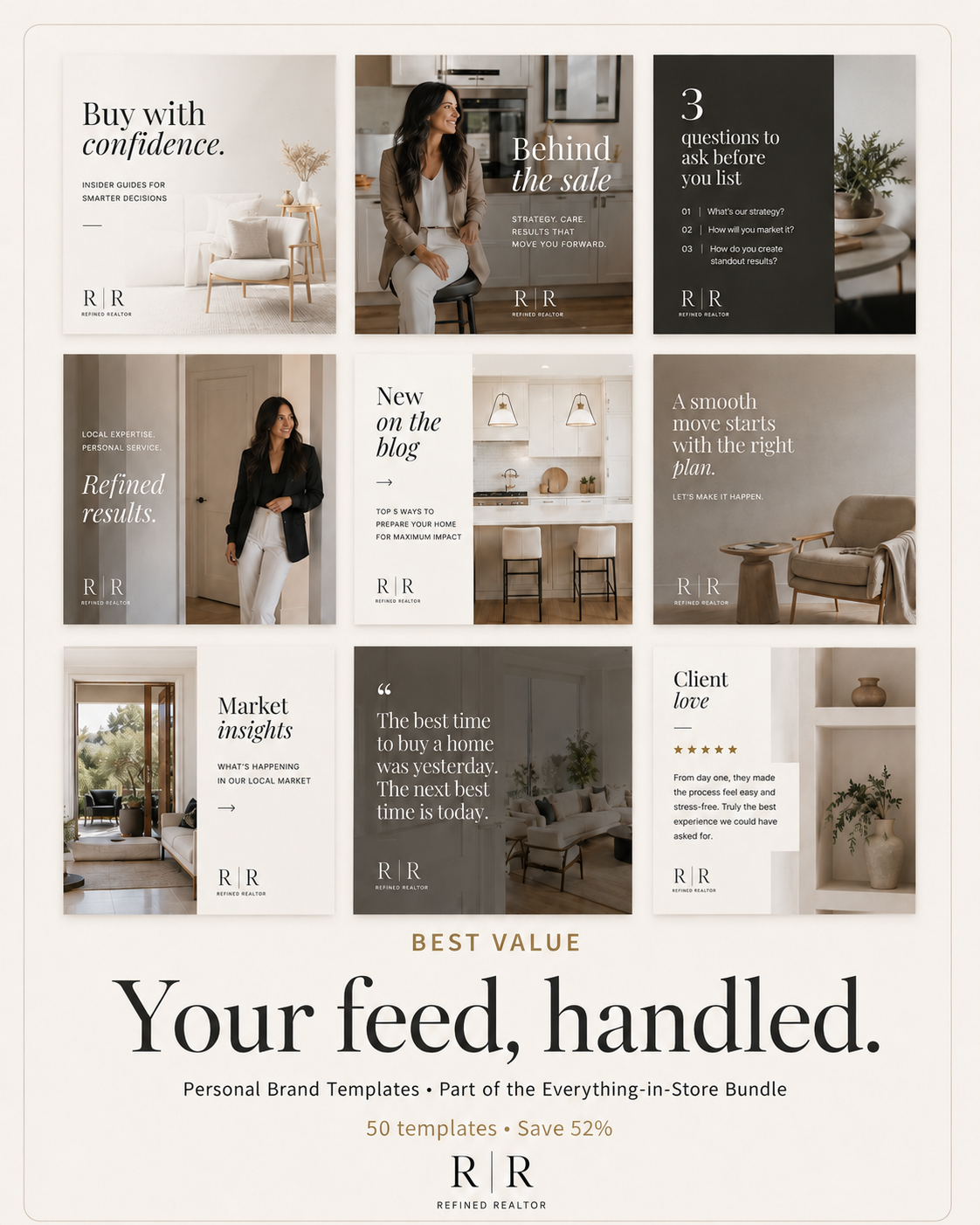 Refined Realtor Facebook ad