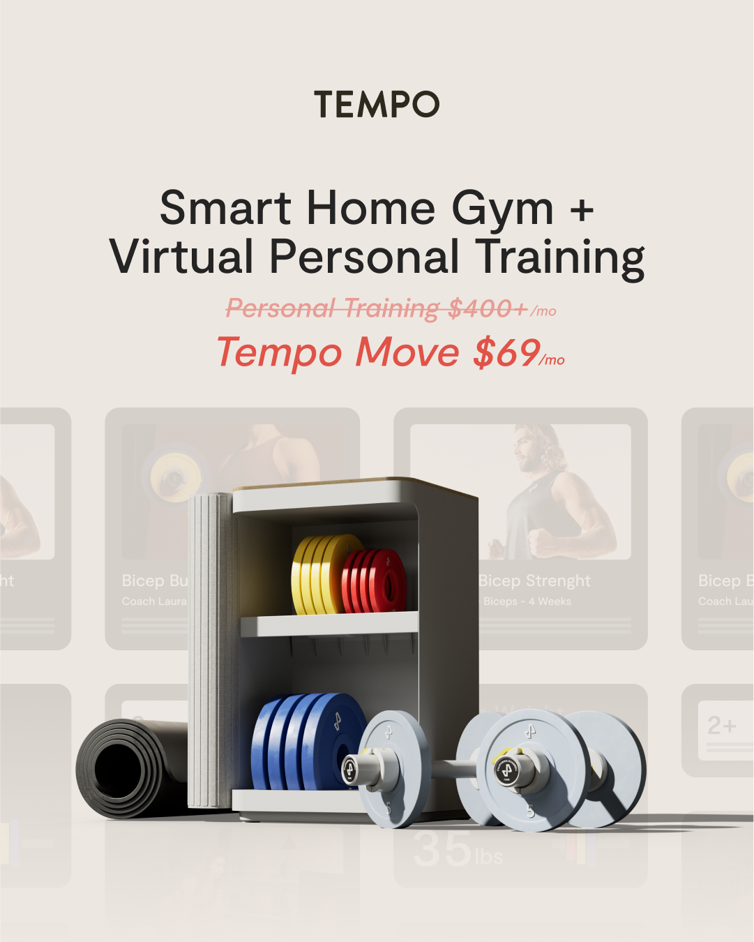 Tempo Facebook ad