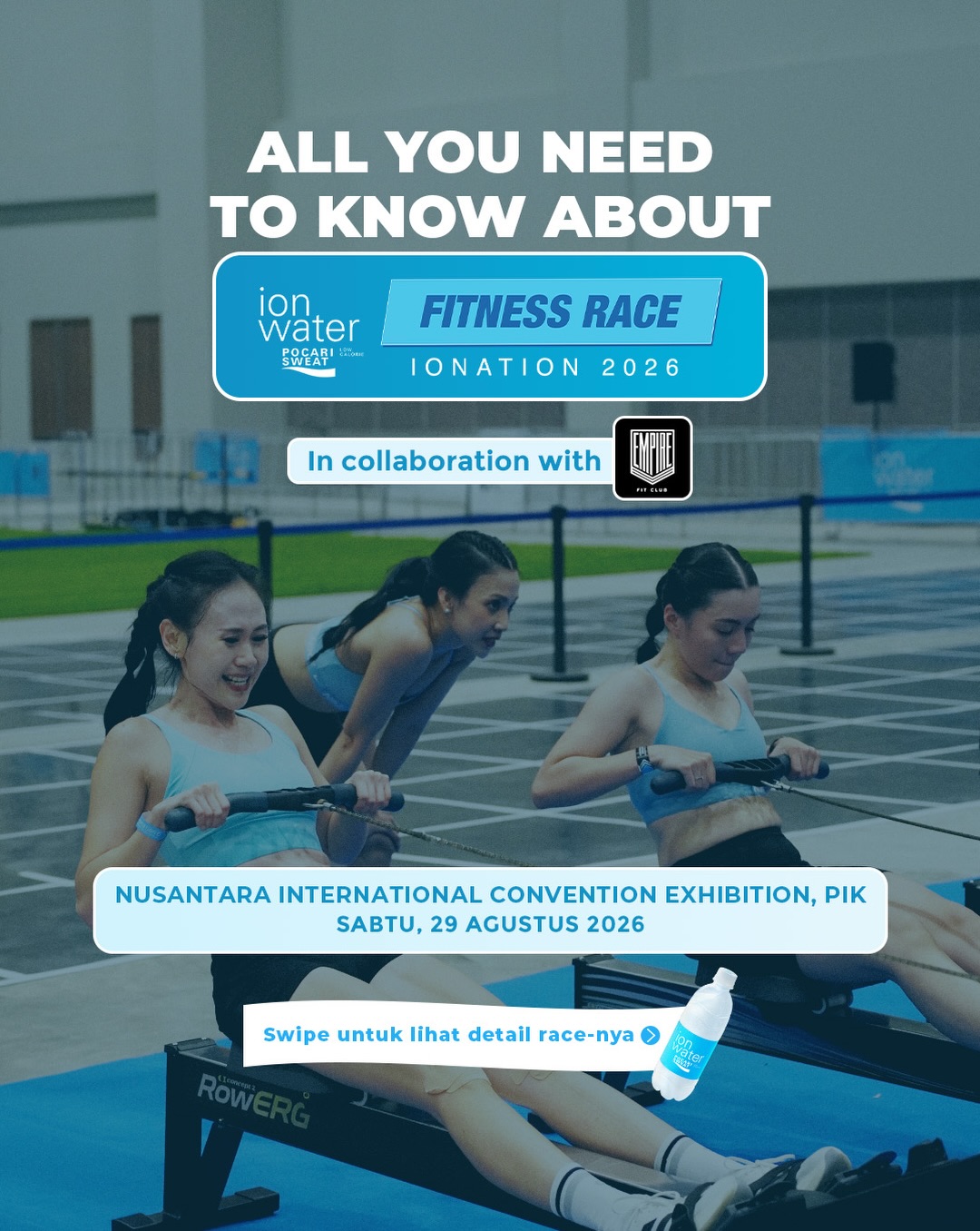 ION Water ID Facebook ad: ION WATER Fitness Race is back at IONATION…