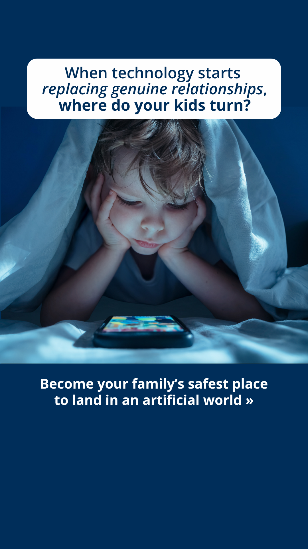Focus on the Family Facebook ad