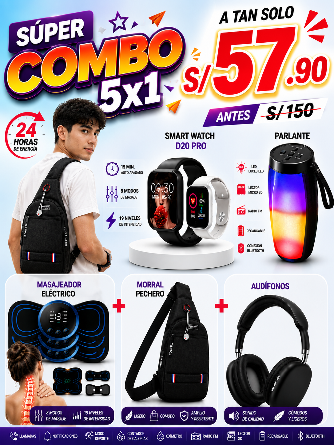 Rehuluthia Importaciones Facebook ad: ¡Llevate Todo Por S/57.90!