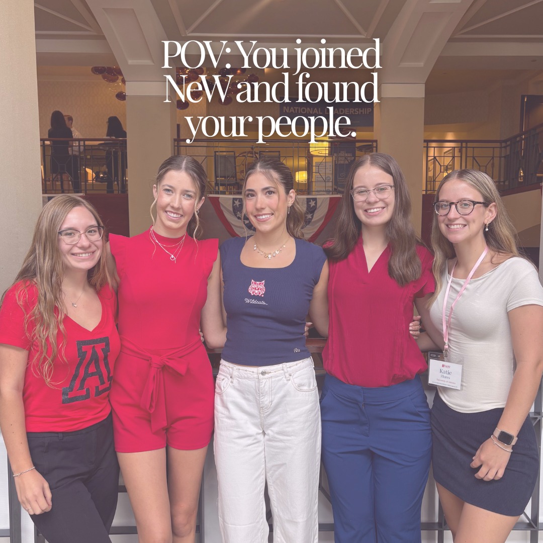 Network of enlightened Women (NeW) Facebook ad: College Chapters - Network of Enlightened Women