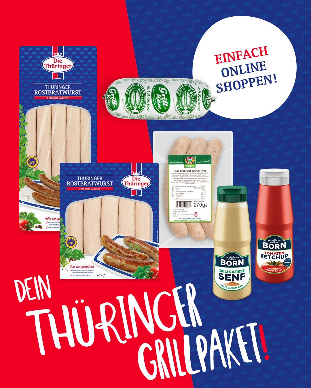 Die Thüringer Wurst- Spezialitäten Facebook ad: Die Thüringer - Wie wir genießen!