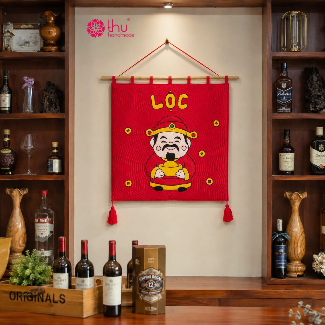 HQQuilt - Handmade Decor Facebook ad: 𝗡𝗴𝘂̛𝗼̛̀𝗶 𝗹𝗮̀𝗺 𝗮̆𝗻 𝗮𝗶 𝗰𝘂̃𝗻𝗴 𝗺𝗼𝗻𝗴…