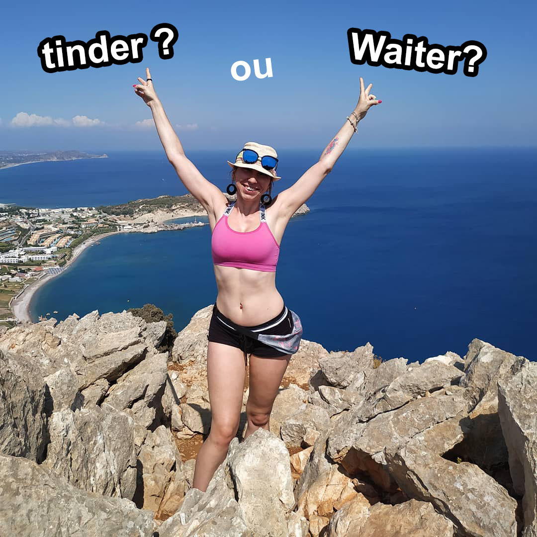 Waiter Facebook ad