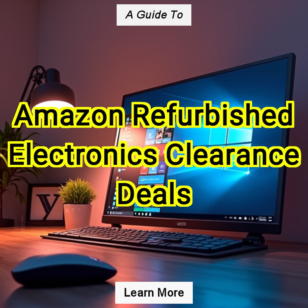 Wellgroomed Illinformed Facebook ad: A Guide To Amazon Refurbished Electronics Clearance Deals…