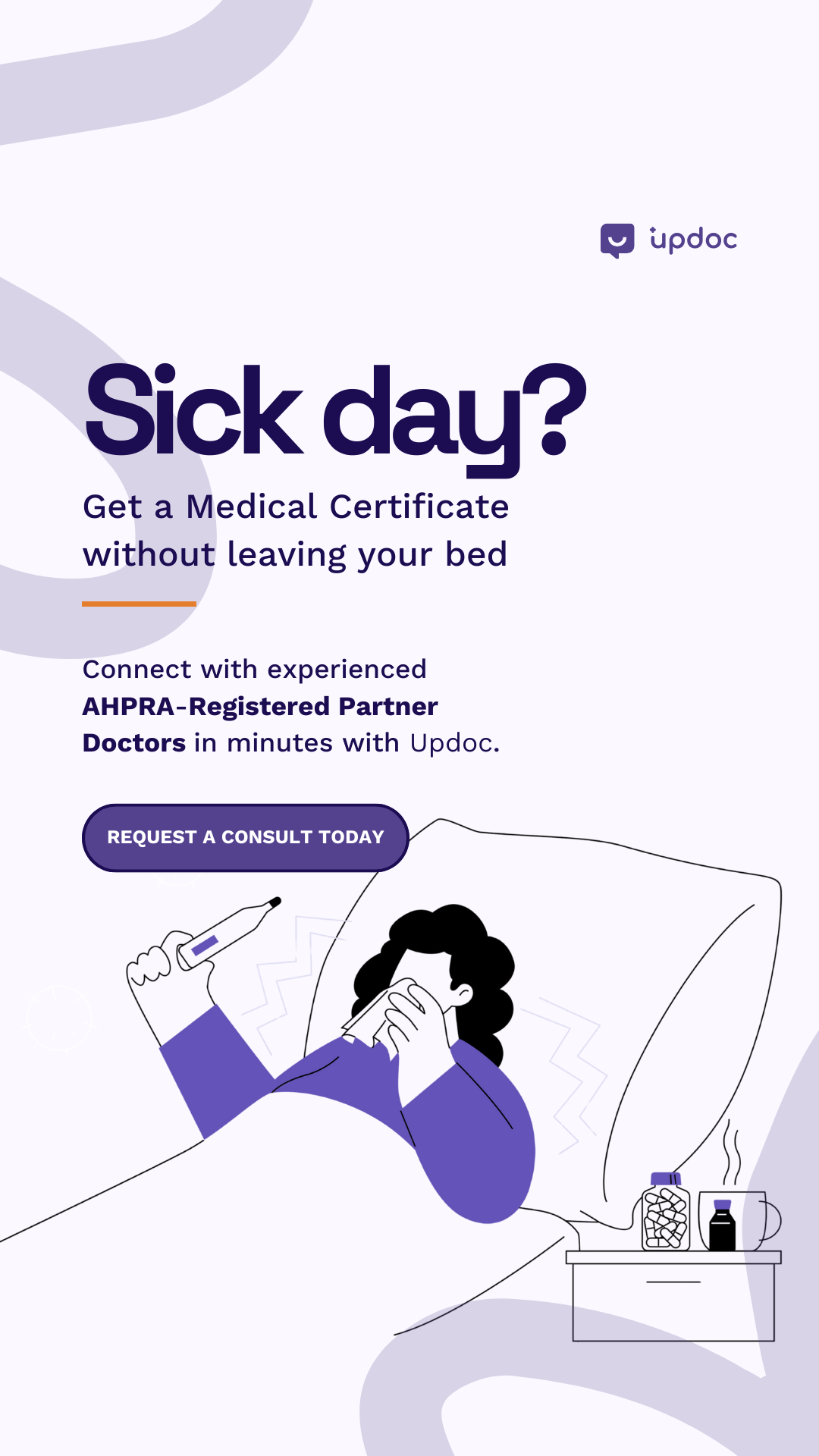 updoc Facebook ad